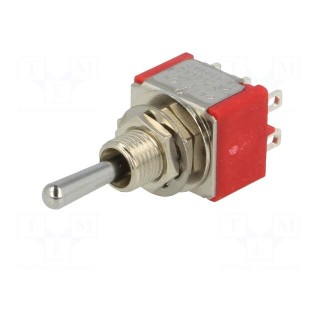 Switch: toggle | Pos: 3 | DP3T | ON-OFF-ON | 2A/250VAC | 5A/28VDC