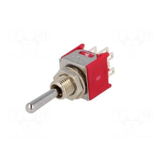 Switch: toggle | Pos: 3 | DP3T | ON-OFF-ON | 3A/125VAC | 3A/28VDC