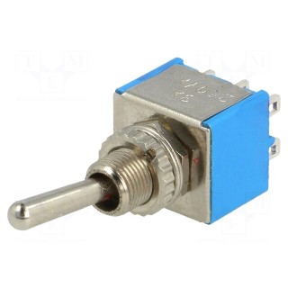 Switch: toggle | Pos: 3 | DP3T | ON-OFF-ON | 3A/250VAC | -55÷85°C | 20mΩ