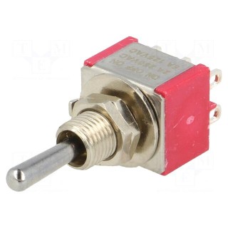 Switch: toggle | Pos: 3 | DP3T | ON-OFF-ON | 5A/125VAC | 5A/28VDC