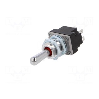 Switch: toggle | Pos: 3 | DPDT | ON-OFF-ON | 5A/28VAC | Leads: screw | IP67
