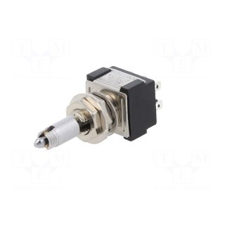 Switch: toggle | Pos: 3 | DPDT | ON-ON-ON | 6A/125VAC | 6A/6VDC | 20mΩ