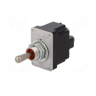 Switch: toggle | Pos: 3 | DPDT | (ON)-ON-(ON) | 6A/230VAC | 18A/28VDC