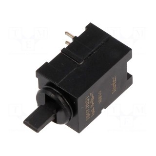 Switch: toggle | Pos: 3 | SP3T | ON-OFF-(ON) | 0.5A/60VAC | 0.5A/60VDC