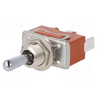 Switch: toggle | Pos: 3 | SP3T | ON-OFF-(ON) | 15A/250VAC | 15A/30VDC