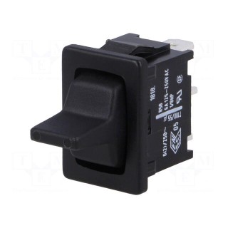 Switch: toggle | Pos: 3 | SP3T | ON-OFF-ON | 6A/250VAC | -20÷100°C