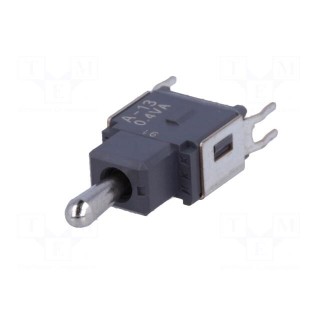 Switch: toggle | Pos: 3 | SPDT | ON-OFF-ON | 0.1A/28VAC | 0.1A/28VDC