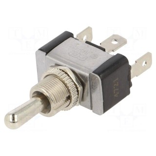 Switch: toggle | Pos: 3 | SPDT | ON-OFF-ON | 21A/14VDC | 0÷65°C | 50mΩ