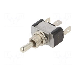 Switch: toggle | Pos: 3 | SPDT | ON-OFF-ON | 21A/14VDC | 0÷65°C | 50mΩ