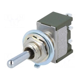 Switch: toggle | Pos: 3 | SPDT | ON-OFF-ON | 6A/125VAC | -30÷85°C | M20