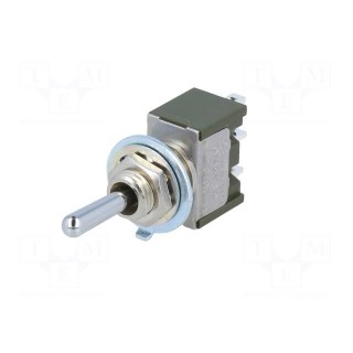 Switch: toggle | Pos: 3 | SPDT | ON-OFF-ON | 6A/125VAC | -30÷85°C | M20
