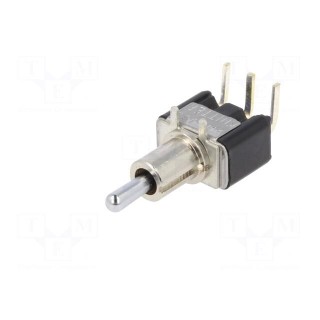 Switch: toggle | Pos: 3 | SPDT | ON-OFF-ON | 6A/125VAC | 6A/6VDC | 10mΩ