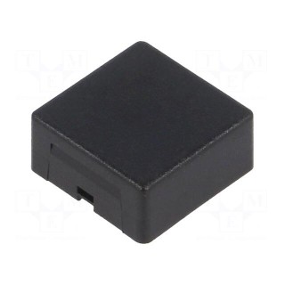 Button | Application: AML series | square | 15x15mm | Colour: black