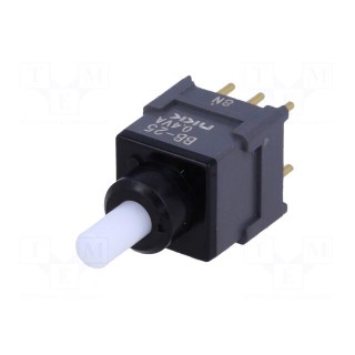Switch: push-button | Pos: 2 | DPDT | 0.01A/28VAC | 0.01A/28VDC | 500MΩ