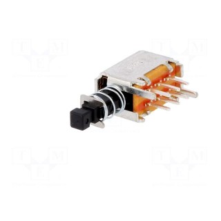 Switch: push-button | Pos: 2 | DPDT | 0.2A/30VDC | Leads: for soldering
