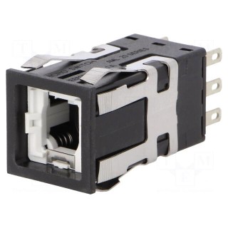 Switch: push-button | Pos: 2 | DPDT | 3A/125VAC | 3A/24VDC | ON-ON | AML