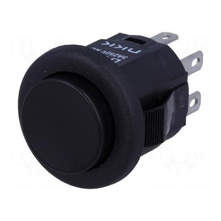 Switch: push-button | Pos: 2 | DPDT | 3A/250VAC | 3A/30VDC | ON-(ON)