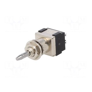 Switch: push-button | Pos: 2 | DPDT | 6A/125VAC | 6A/6VDC | ON-ON | screw