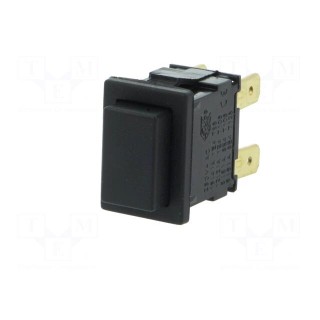 Switch: push-button | Pos: 2 | DPST-NO | 12A/250VAC | (ON)-OFF | 8300