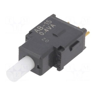 Switch: push-button | Pos: 2 | SPDT | 0.01A/28VAC | 0.01A/28VDC | 500MΩ