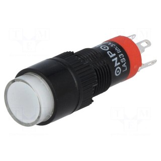 Switch: push-button | Pos: 2 | SPDT | 0.5A/250VAC | 1A/24VDC | ON-ON