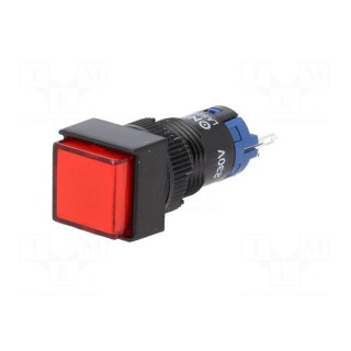 Switch: push-button | Pos: 2 | SPDT | 0.5A/250VAC | 1A/24VDC | ON-(ON)
