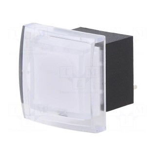 Switch: push-button | Pos: 2 | SPDT | 0.5A/25VDC | ON-ON | green | THT