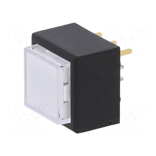 Switch: push-button | Pos: 2 | SPDT | 0.5A/25VDC | ON-ON | red | THT | KLS