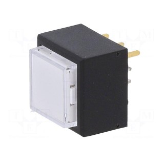Switch: push-button | Pos: 2 | SPDT | 0.5A/25VDC | ON-ON | red | THT | KLS