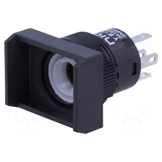 Switch: push-button | Pos: 2 | SPDT | 3A/125VAC | ON-(ON) | 200MΩ | YB
