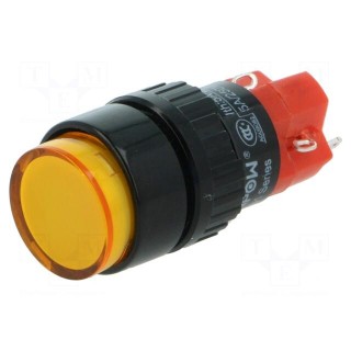 Switch: push-button | Pos: 2 | SPDT | 3A/220VAC | 2A/24VDC | ON-(ON)