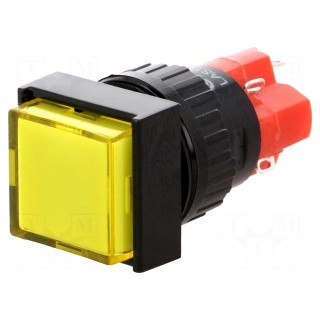 Switch: push-button | Pos: 2 | SPDT | 3A/250VAC | 2A/24VDC | ON-(ON)
