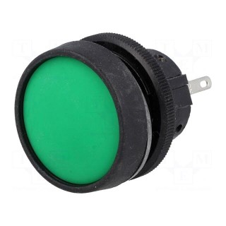Switch: push-button | Pos: 2 | SPDT | 5A/250VAC | 5A/24VDC | ON-(ON)