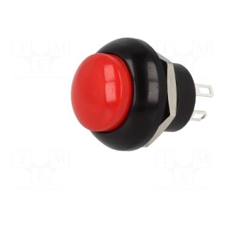 Switch: push-button | Pos: 2 | SPDT | 5A/32VDC | ON-(ON) | IP68 | Ø12.3mm