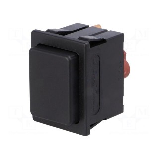 Switch: push-button | Pos: 2 | SPST-NO | 16A/250VAC | OFF-(ON) | IP40