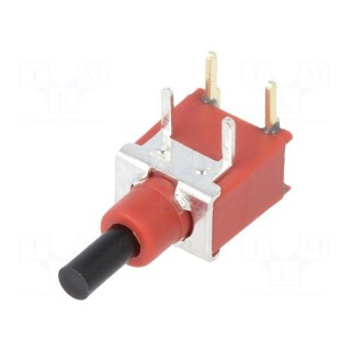 Switch: push-button | Pos: 2 | SPST-NO | 1A/250VAC | 3A/28VDC | OFF-(ON)