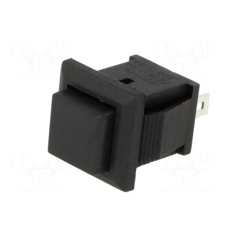 Switch: push-button | Pos: 2 | SPST-NO | 1A/250VAC | OFF-(ON) | 13x11mm