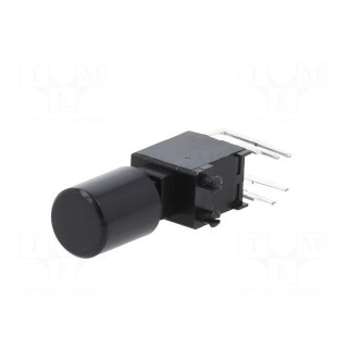 Switch: push-button | Pos: 2 | SPST-NO x2 | 3A/30VDC | OFF-(ON) | THT