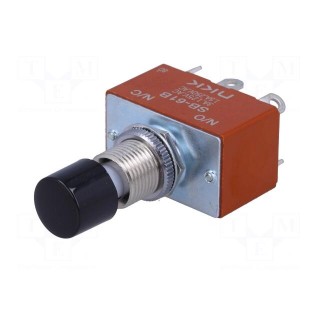 Switch: push-button | Pos: 2 | SPST | 3A/125VAC | 1.5A/250VDC | ON-(ON)