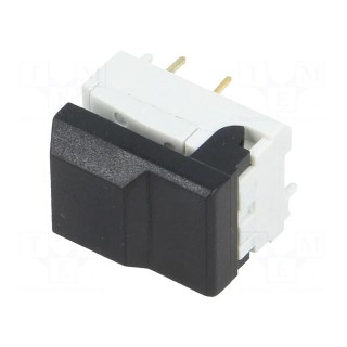 Switch: keypad | Pos: 2 | SPDT | 0.01A/24VDC | black | Leads: for PCB