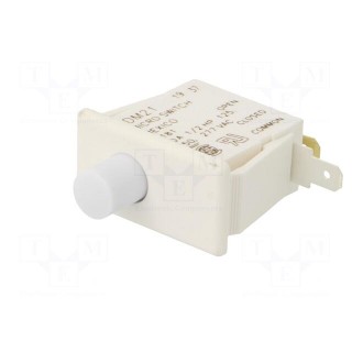 Switch: door | Pos: 2 | SPDT | 10A/125VAC | white | on panel