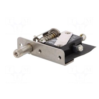 Switch: door | Pos: 2 | SPDT | 15A/250VAC | Leads: connectors 4,8x0,5mm