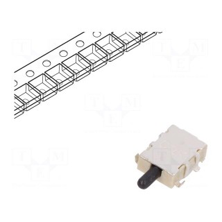 Switch: detecting | Pos: 2 | SPST-NC | 0.1A/12VDC | Leads: for PCB | SMT