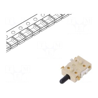 Switch: detecting | Pos: 2 | SPST-NC | 0.1A/12VDC | Leads: for PCB | SMT