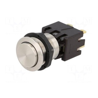 Switch: vandal resistant | Pos: 2 | DPST-NO | 12A/250VAC | 0.5A/125VDC