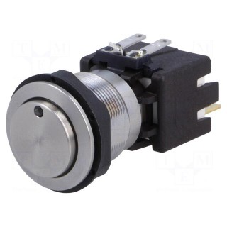 Switch: vandal resistant | Pos: 2 | SPST-NO | 12A/250VAC | 0.5A/125VDC