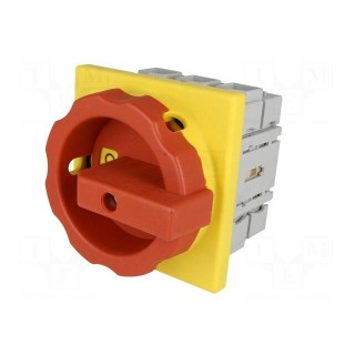 Switch-disconnector | Poles: 3 | for building in | 100A | Stabl.pos: 2