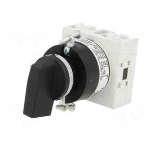 Switch: cam switch | Stabl.pos: 2 | 16A | 0-1 | for building in | Pos: 2