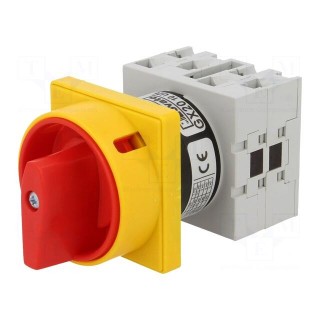 Switch: cam switch | Stabl.pos: 2 | 20A | 0-1 | for building in | Pos: 2