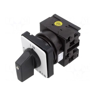 Switch: cam switch | Stabl.pos: 2 | 20A | 0-1 | for building in | Pos: 2